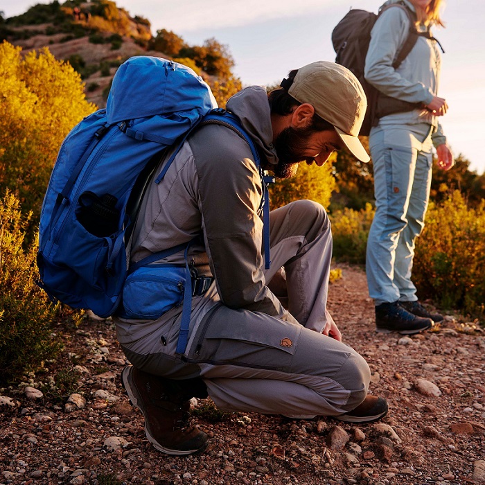 Штани чоловічі Fjallraven Abisko Midsummer Trs Long Dark Grey/Black (81152.030-550)