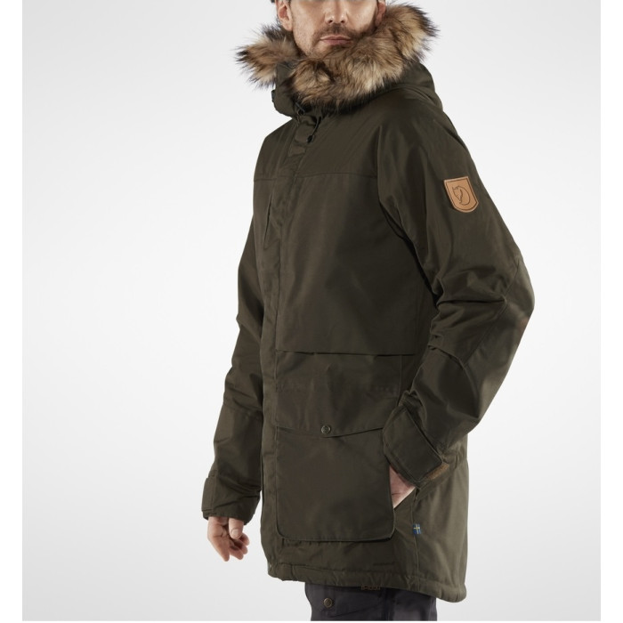 Куртка чоловіча Fjallraven Barents Parka Autumn Leaf (81335.215)