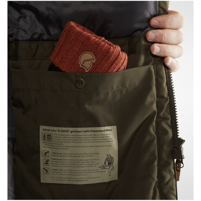 Куртка чоловіча Fjallraven Barents Parka Autumn Leaf (81335.215)