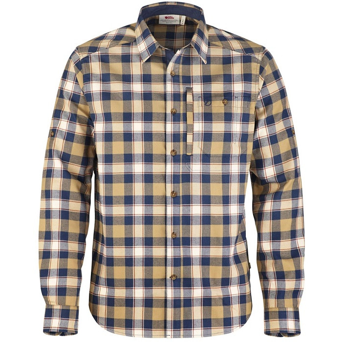 Рубашка мужская Fjallraven Fjallglim Shirt LS Blueberry (81474.344)