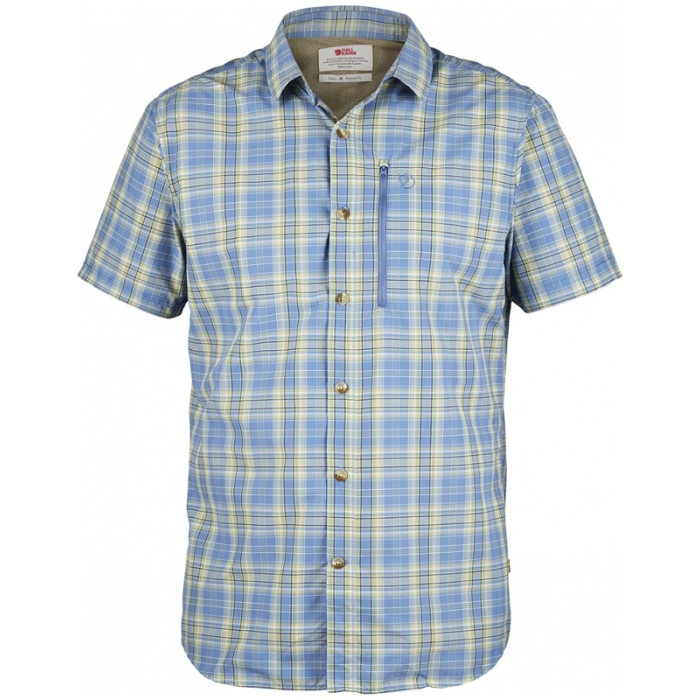 Рубашка мужская Fjallraven Abisko Hike Shirt SS Blue Ridge (81533.519)