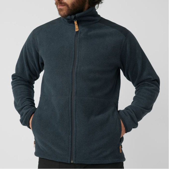 Флис мужской Fjallraven Sten Fleece Dark Grey (81765.030)