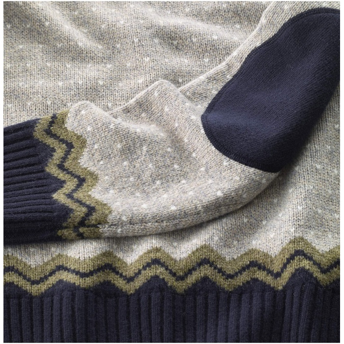 Кофта чоловіча Fjallraven Ovik Knit Sweater Navy (81829.555)