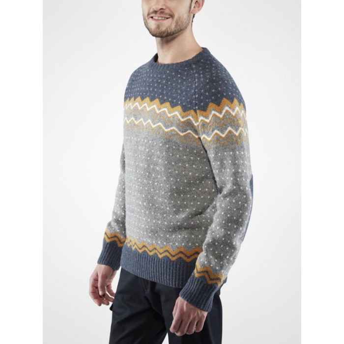 Кофта чоловіча Fjallraven Ovik Knit Sweater Navy (81829.555)