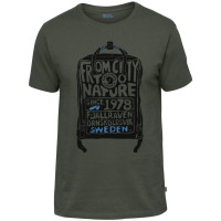 Футболка мужская Fjallraven Kanken T-Shirt Deep Forest (81941.662)