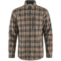 Рубашка мужская Fjallraven Abisko Hike Shirt LS Dark Navy/Buckwheat Brown (82263.555-232)