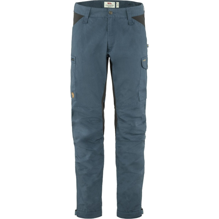 Штаны мужские Fjallraven Kaipak Trousers Long Uncle Blue/Dark Grey (84466.520-030)