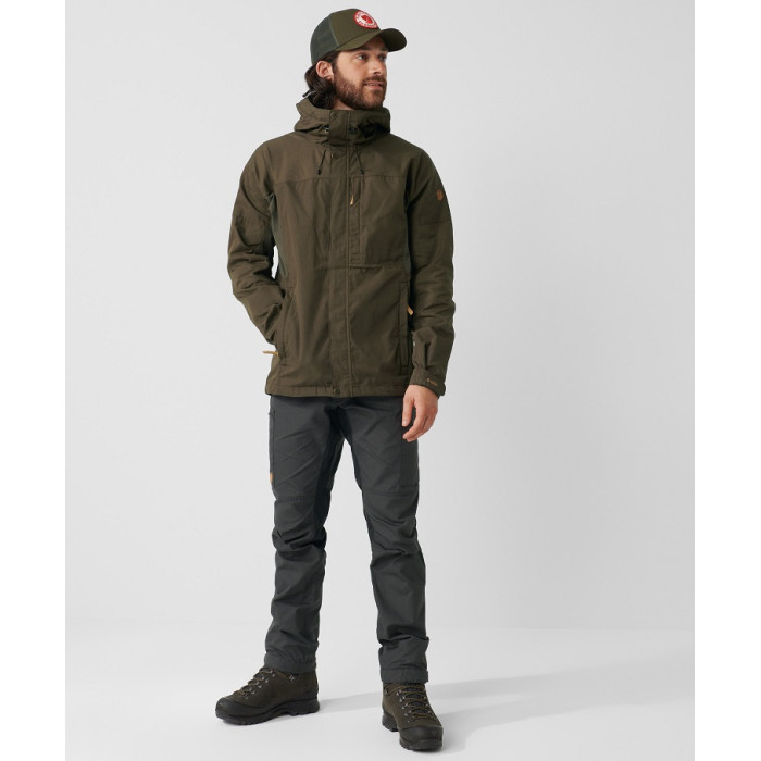 Штаны мужские Fjallraven Kaipak Trousers Long Uncle Blue/Dark Grey (84466.520-030)