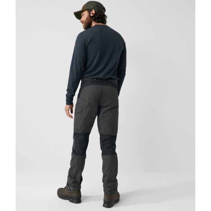Штаны мужские Fjallraven Kaipak Trousers Long Uncle Blue/Dark Grey (84466.520-030)