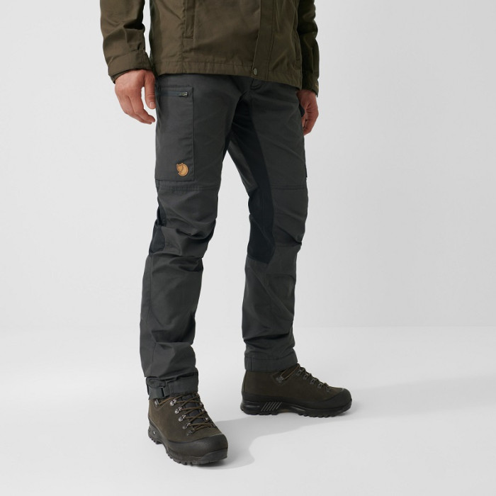 Штаны мужские Fjallraven Kaipak Trousers Long Uncle Blue/Dark Grey (84466.520-030)