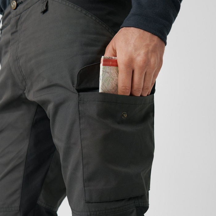 Штаны мужские Fjallraven Kaipak Trousers Long Uncle Blue/Dark Grey (84466.520-030)
