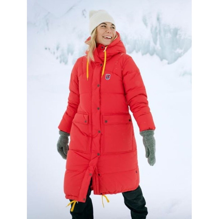 Куртка жіноча Fjallraven Expedition Long Down Parka True Red (86126.334)