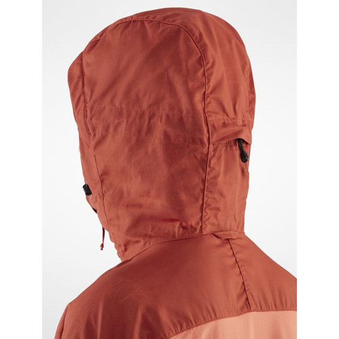 Куртка женская Fjallraven Abisko Lite Trekking Jacket Cabin Red/Rowan Red (86131.321-333)