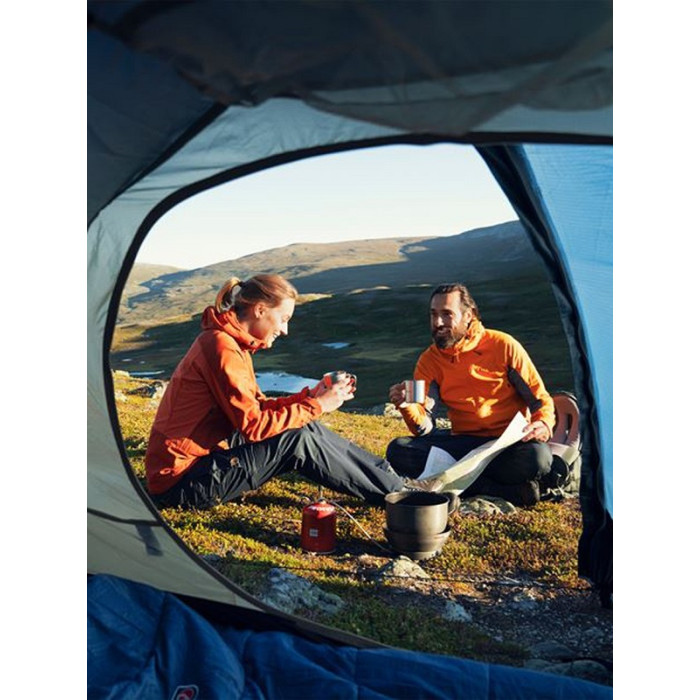Куртка женская Fjallraven Abisko Lite Trekking Jacket Cabin Red/Rowan Red (86131.321-333)