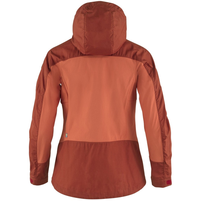 Куртка женская Fjallraven Abisko Lite Trekking Jacket Cabin Red/Rowan Red (86131.321-333)