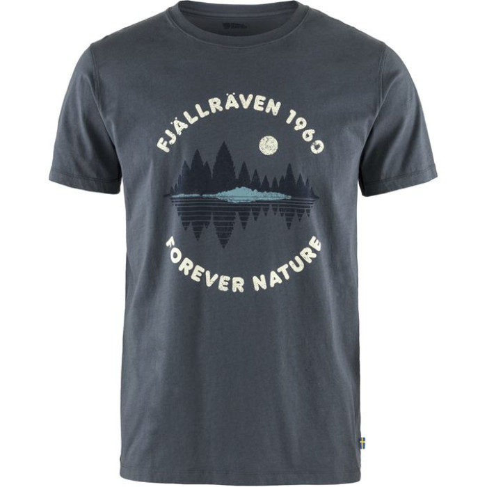 Футболка чоловіча Fjallraven Forest Mirror T-shirt Navy (87045.560)