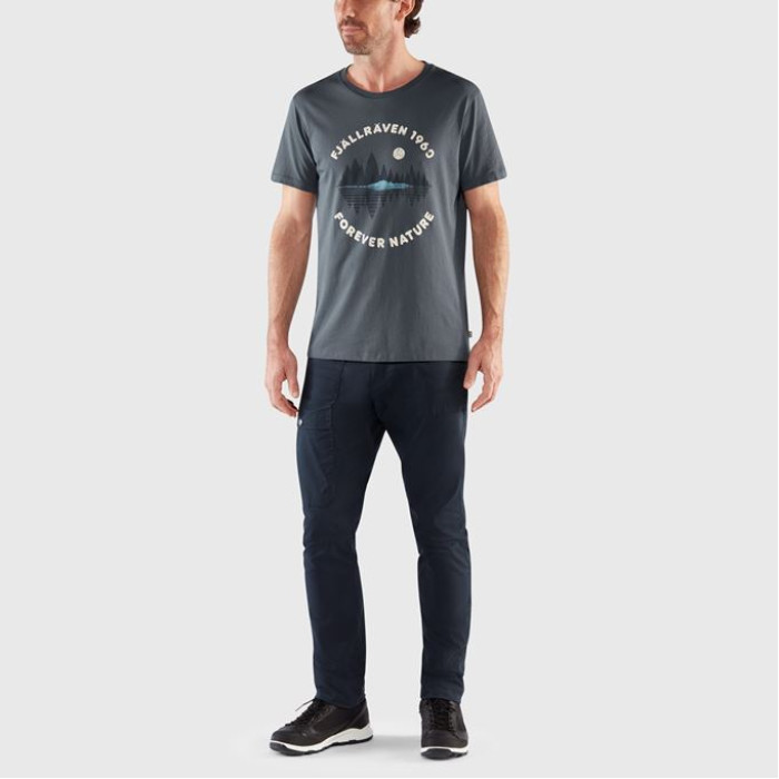 Футболка чоловіча Fjallraven Forest Mirror T-shirt Navy (87045.560)