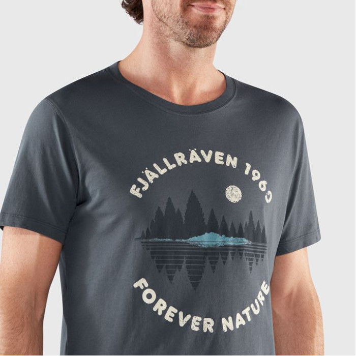 Футболка чоловіча Fjallraven Forest Mirror T-shirt Navy (87045.560)
