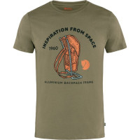 Футболка мужская Fjallraven Space T-shirt Print Green (87046.620)