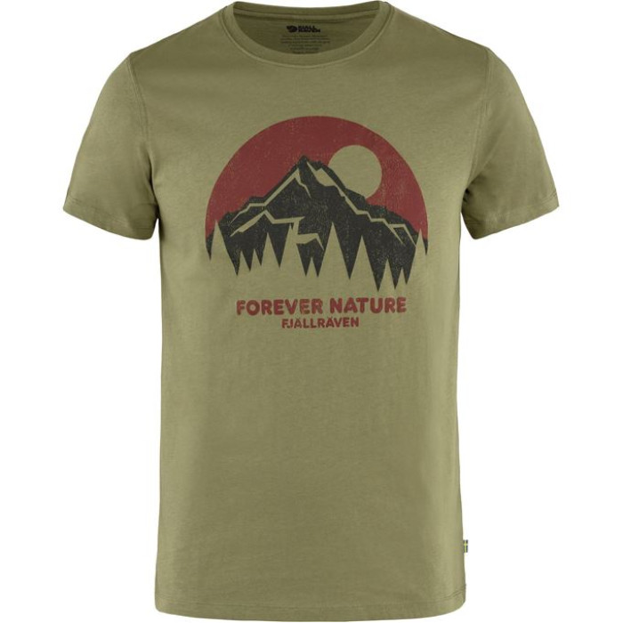 Футболка мужская Fjallraven Nature T-shirt Green (87053.620)