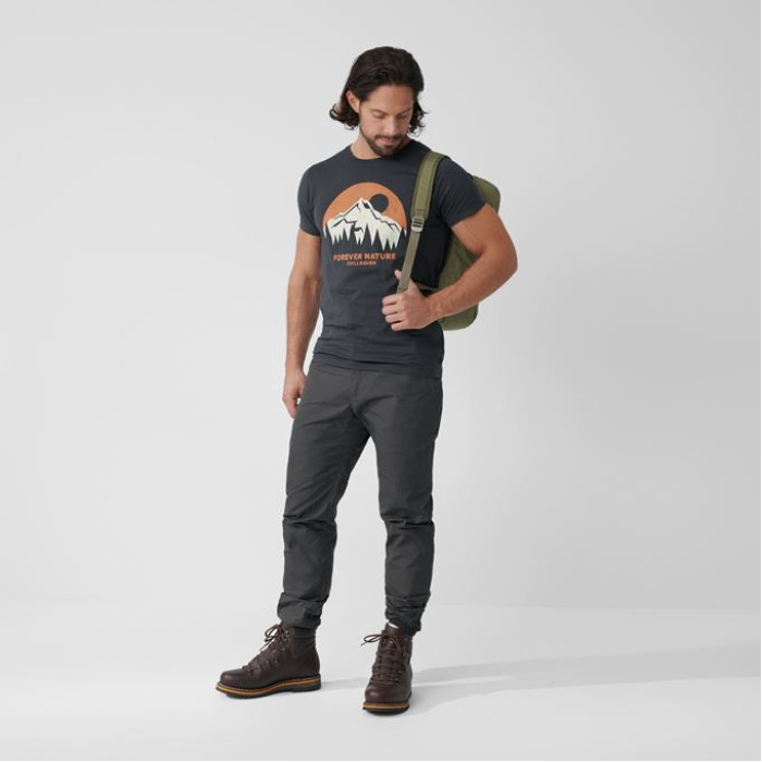 Футболка мужская Fjallraven Nature T-shirt Green (87053.620)