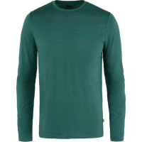 Футболка чоловіча Fjallraven Abisko Wool LS Arctic Green (87194.667)
