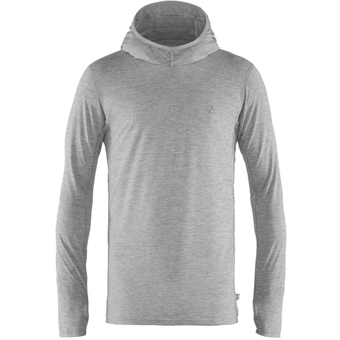 Кофта чоловіча Fjallraven Abisko Sun-hoodie Shark Grey (87199.016)