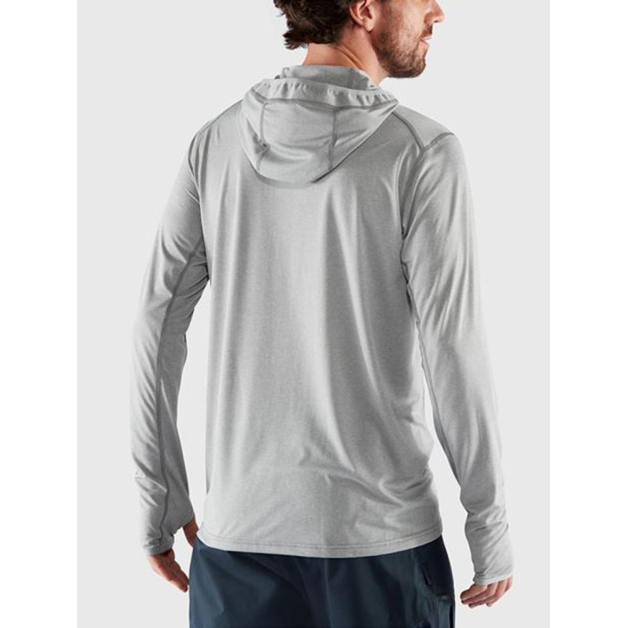 Кофта чоловіча Fjallraven Abisko Sun-hoodie Shark Grey (87199.016)
