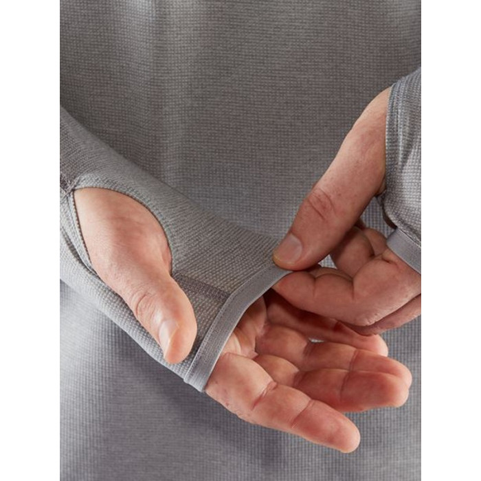 Кофта чоловіча Fjallraven Abisko Sun-hoodie Shark Grey (87199.016)