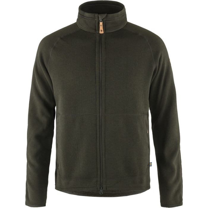 Фліс чоловічий Fjallraven Ovik Fleece Zip Sweater Deep Forest (87317.662)