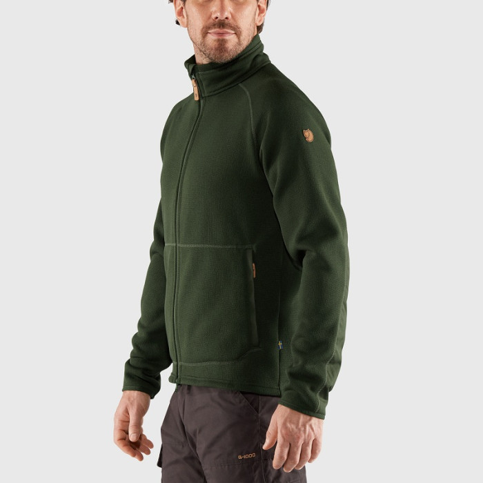 Фліс чоловічий Fjallraven Ovik Fleece Zip Sweater Deep Forest (87317.662)