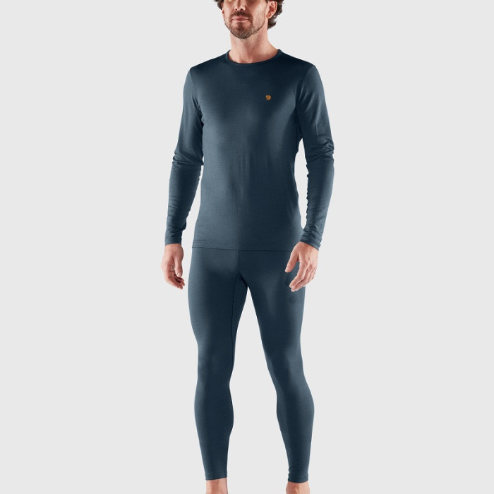 Термоштаны мужские Fjallraven Bergtagen Thinwool Long Johns Black (87406.550)