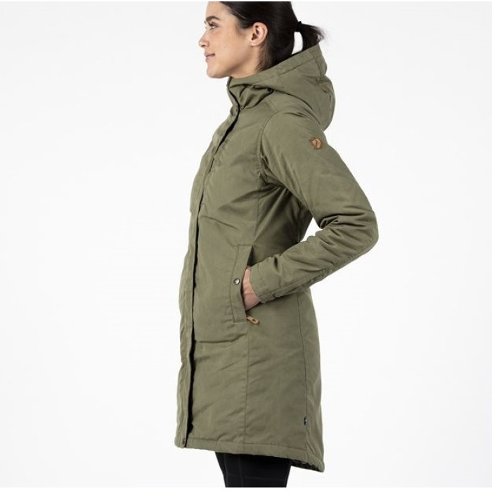 Пальто женское Fjallraven Kiruna Padded Parka, Basalt (89644.050)