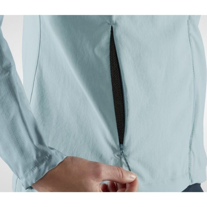 Куртка женская Fjallraven Abisko Midsummer Jacket Mineral Blue/Clay Blue (89826.562-563)
