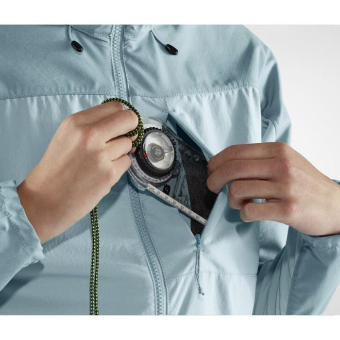 Куртка женская Fjallraven Abisko Midsummer Jacket Mineral Blue/Clay Blue (89826.562-563)