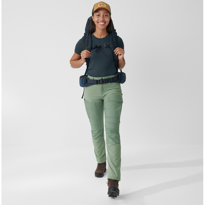 Штани жіночі Fjallraven Abisko Midsummer Trs Reg Mineral Blue/Clay Blue (89827.562-563)