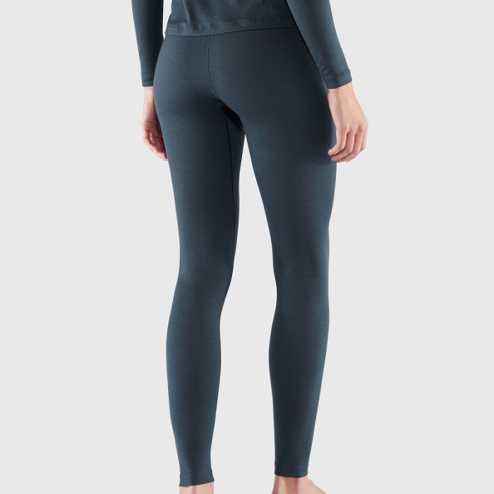Термоштани жіночі Fjallraven Bergtagen Thinwool Long Johns Black (89887.550)