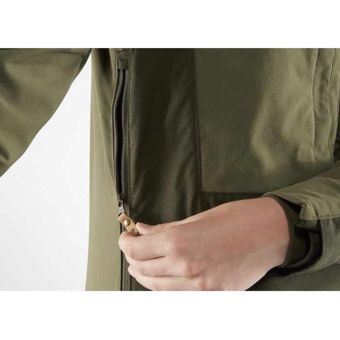 Куртка жіноча Fjallraven Keb Jacket, Deep Forest/Laurel Green (89892.662-625)