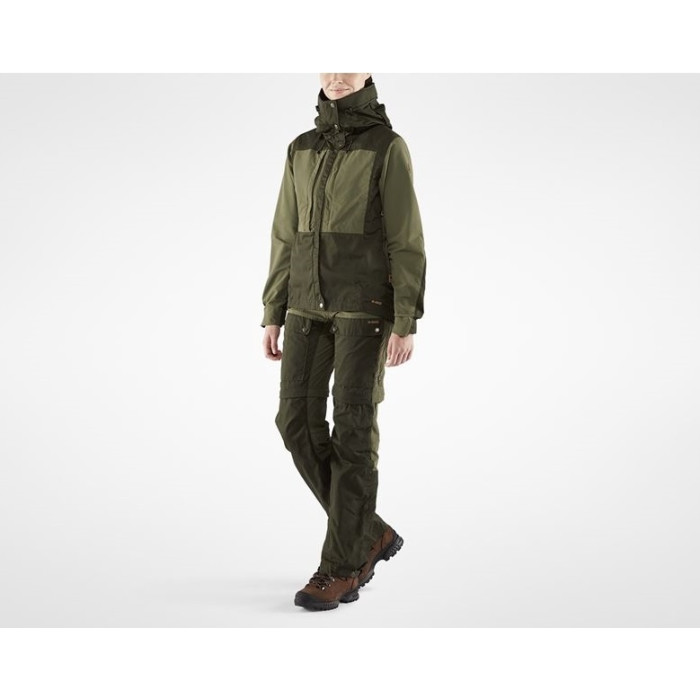 Куртка жіноча Fjallraven Keb Jacket, Deep Forest/Laurel Green (89892.662-625)