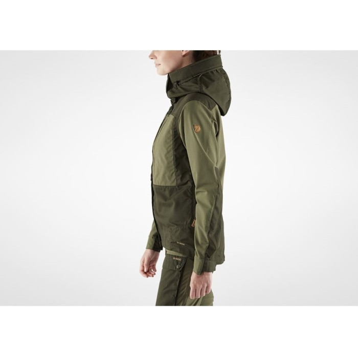 Куртка жіноча Fjallraven Keb Jacket, Deep Forest/Laurel Green (89892.662-625)