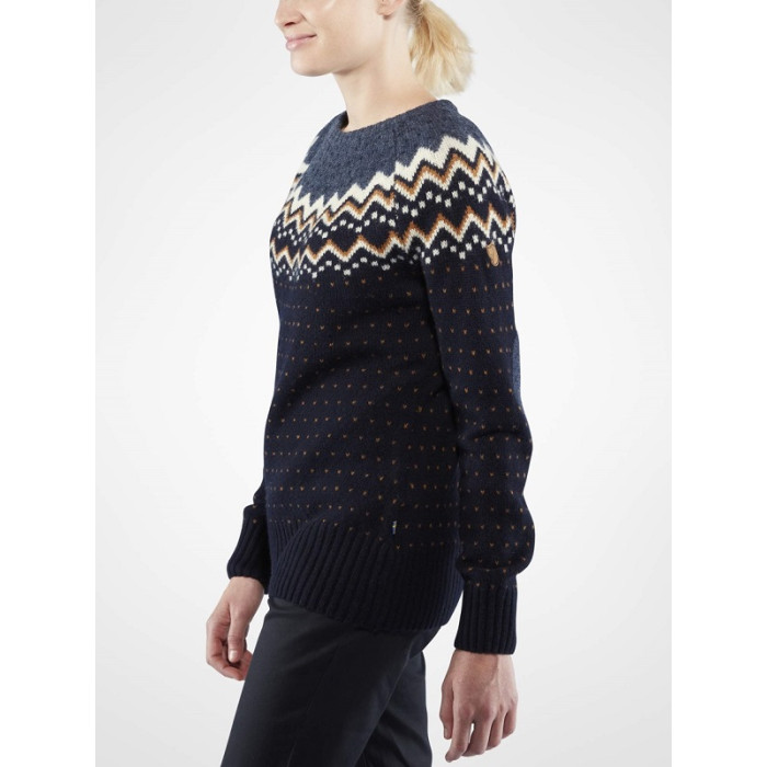 Кофта жіноча Fjallraven Ovik Knit Sweater Glacier Green (89941.646)