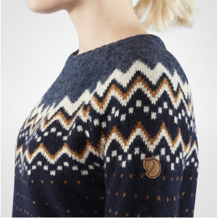 Кофта жіноча Fjallraven Ovik Knit Sweater Glacier Green (89941.646)