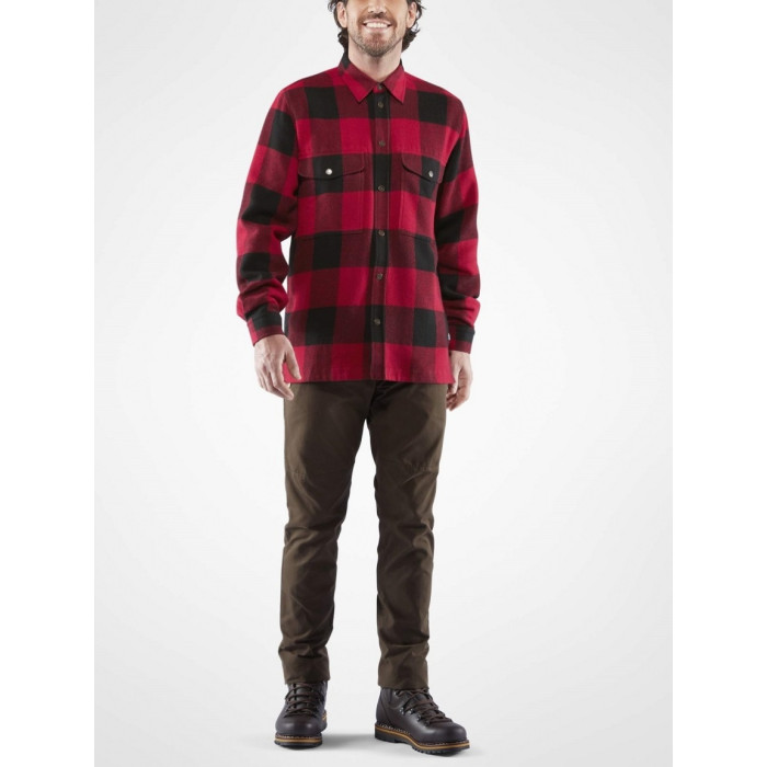 Рубашка мужская Fjallraven Canada Shirt Red (90631.320)