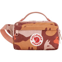 Сумка на пояс Fjallraven Kanken Graphics Hip Pack, Chalk Rose/Hidden Animals (23200358.302-986)