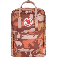 Рюкзак Fjallraven Kanken Graphics Laptop 15, Chalk Rose/Hidden Animals (23200359.302-986)