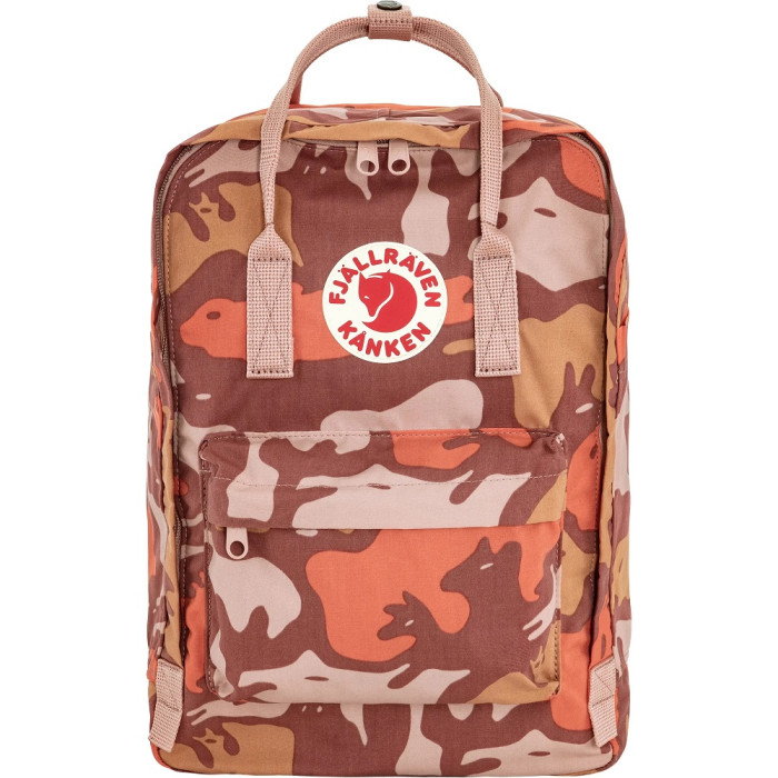 Рюкзак Fjallraven Kanken Graphics Laptop 15, Chalk Rose/Hidden Animals (23200359.302-986)