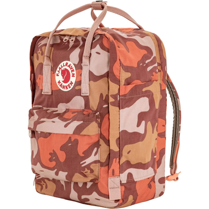 Рюкзак Fjallraven Kanken Graphics Laptop 15, Chalk Rose/Hidden Animals (23200359.302-986)