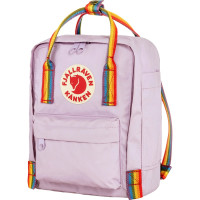Рюкзак Fjallraven Kanken Rainbow Mini Pastel Lavender/Rainbow (23621.457-907)