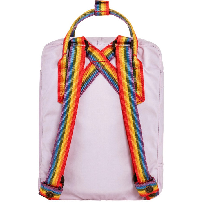 Рюкзак Fjallraven Kanken Rainbow Mini Pastel Lavender/Rainbow (23621.457-907)