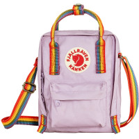 Сумочка Fjallraven Kanken Rainbow Sling Pastel Lavender/Rainbow (23623.457-907)